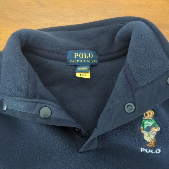 POLO RALPH LAUREN
Kids' Polo Bear Fleece Pullover In Cruise Navy Size 3T New NT - Picture 8 of 9